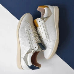 Pataugas PALME L/PE F2I MARINE -Pataugas Chaussure Pas Cher Magasin F Palme L PE Marine Ocre WHLSL