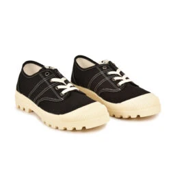 Pataugas AUTHENTIQUE L/T F2H NOIR/BLANC -Pataugas Chaussure Pas Cher Magasin OG L T F2H NOIR BLANC 628085 927 3