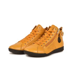 Pataugas PALME F2H OCRE -Pataugas Chaussure Pas Cher Magasin PALME F2H OCRE 628117 251 5