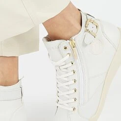 Pataugas PALME F2H BLANC -Pataugas Chaussure Pas Cher Magasin PALMEF2HOFFWHITE2