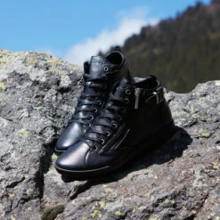 Pataugas PALME F4G NOIR -Pataugas Chaussure Pas Cher Magasin PALMEF4GNOIR