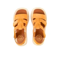 Pataugas ATARI/NU F2I OCRE -Pataugas Chaussure Pas Cher Magasin SANDALE FEMME ATARI NU F2I OCRE 628448 251 6 ed4fc1fc 1d4f 4a47 bed2 95f1a096e834