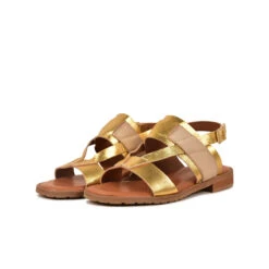 Pataugas RIA/MIX F2H DORE 10 Pataugas RIA/MIX F2H DORE -Pataugas Chaussure Pas Cher Magasin SANDALE FEMME RIA MIX F2H DORE 5 8156670e 852b 4224 b640 378fafdfd800