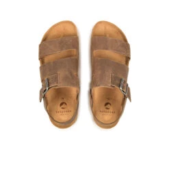 Pataugas LUCAS H2I MARRON -Pataugas Chaussure Pas Cher Magasin SANDALE HOMME LUCAS H2I MARRON 628532 800 6